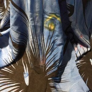 Tropical Wrap Beach Cover Up Tropical Pool Beach Wrap FINAL SALE ITEM OS